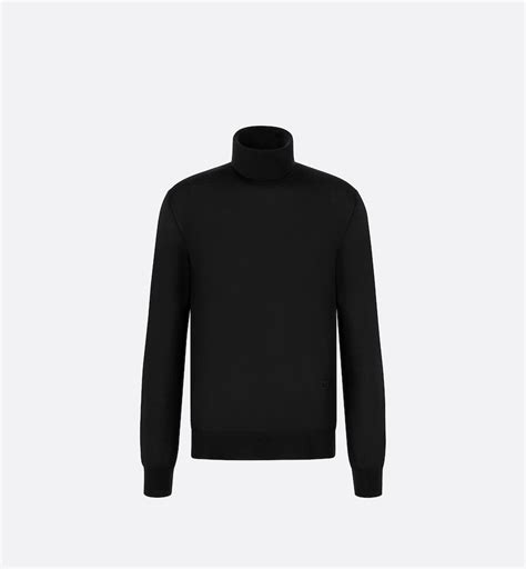 dior grey turtleneck|CD Icon Turtleneck Sweater Deep Gray Cashmere Jersey .